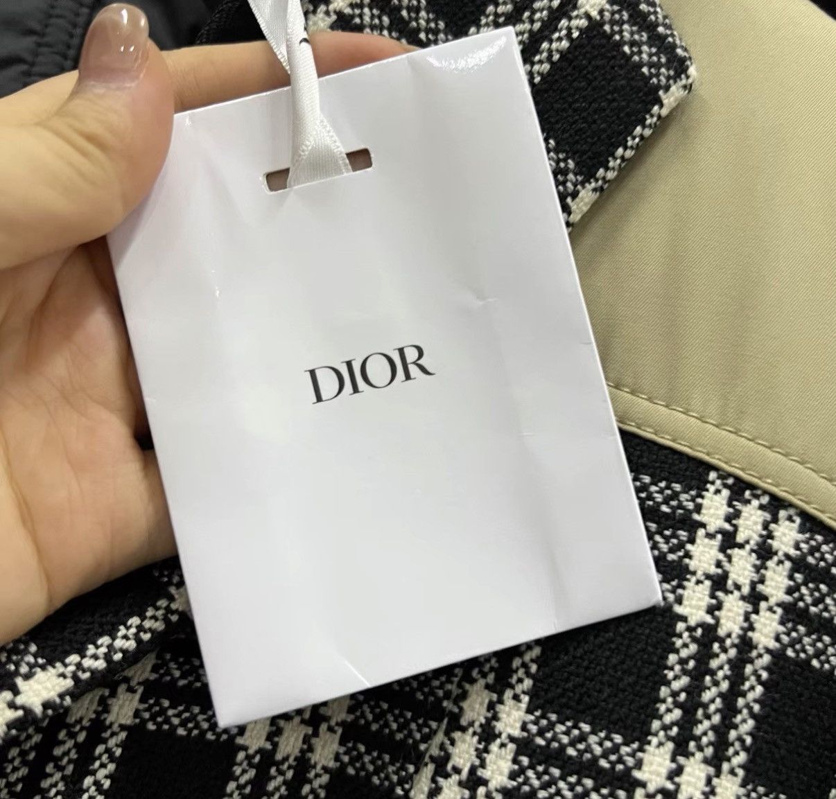 Dior Dior Paneled Plaid All-over Print Hooded Jacket J41 Size XS / US 0-2 / IT 36-38 - 5 Thumbnail