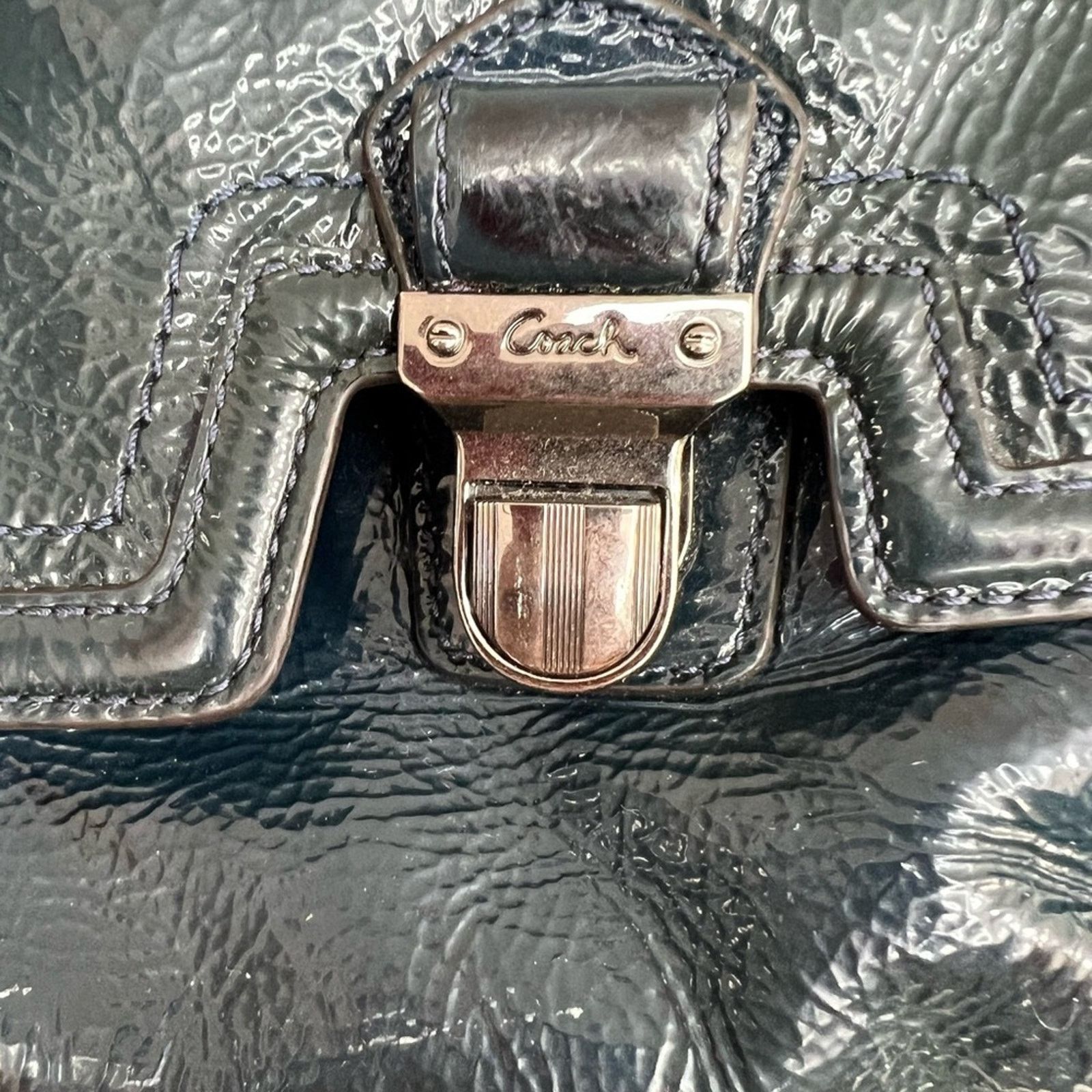Coach Coach Vintage, Navy, Poppy Blue Hobo bag (G1169-18717) $435 Size ONE SIZE - 4 Thumbnail