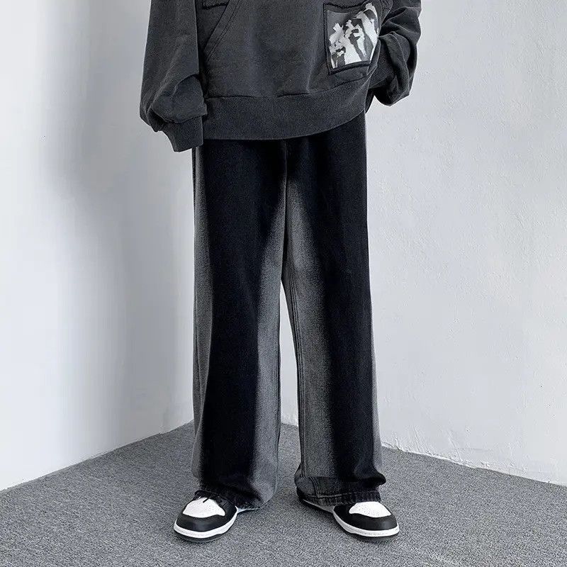 Japanese Brand Retro loose hip-hop wide leg jeans Size US 32 / EU 48 - 1 Thumbnail