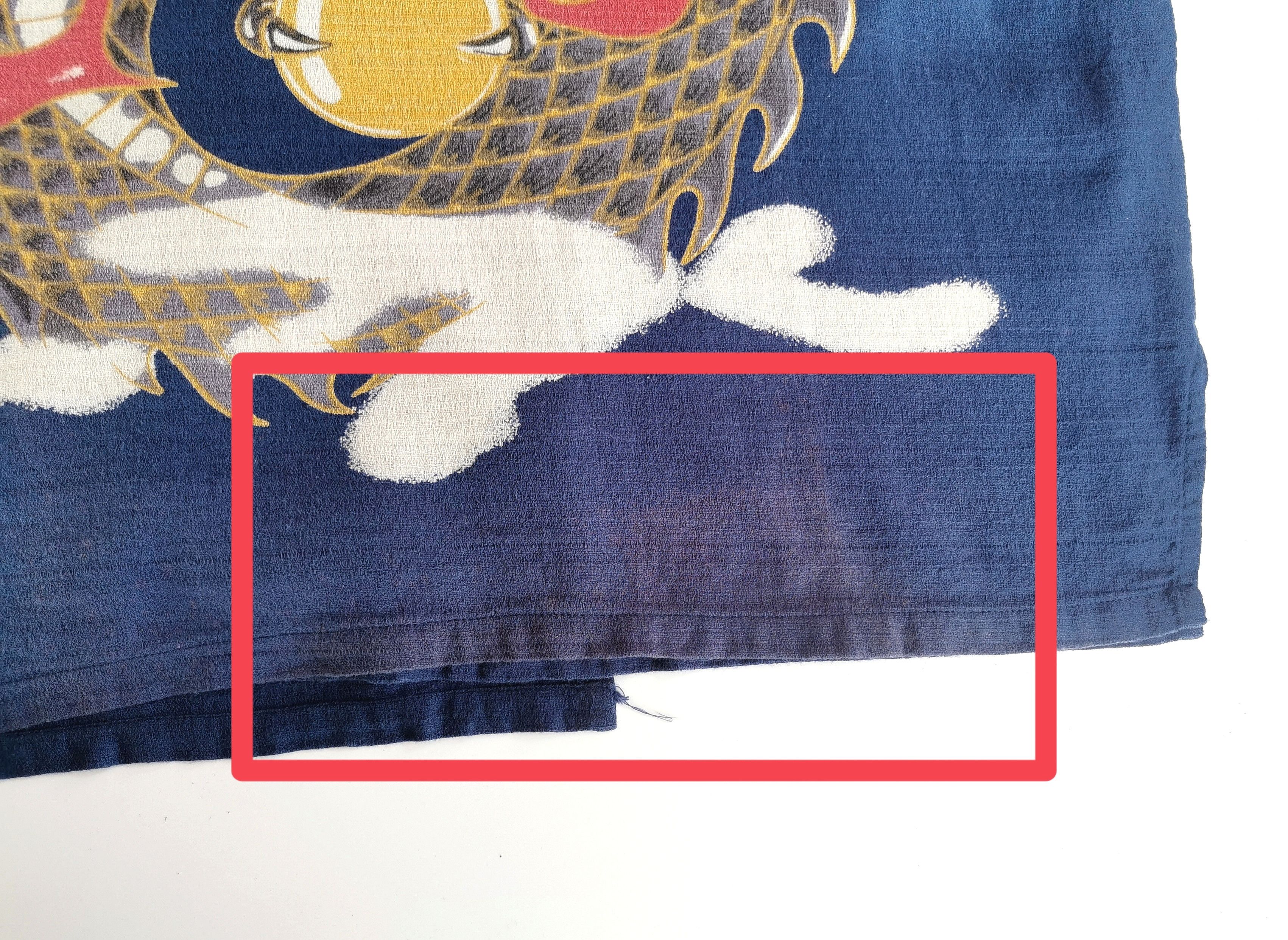 Japanese Brand Dragon Art Indigo Japan Kimono Yakuza Harajuku Style Size US L / EU 52-54 / 3 - 10 Thumbnail