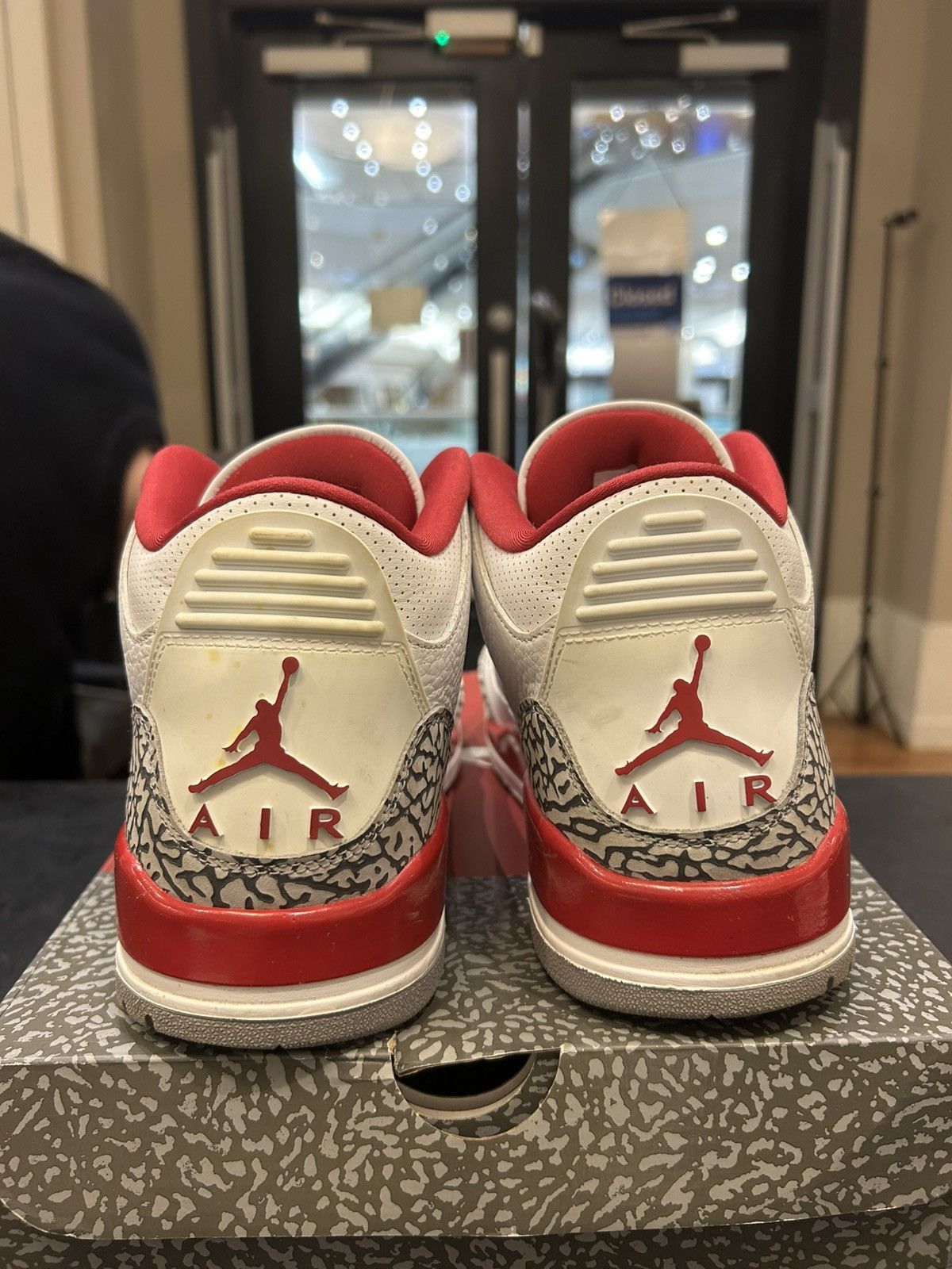 Jordan Brand Jordan 3 Retro ‘Cardinal’ Size US 11 / EU 44 - 3 Thumbnail