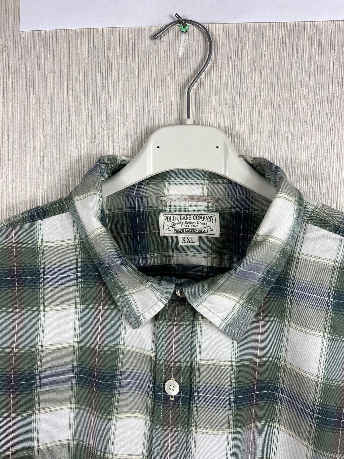Polo Ralph Lauren × RRL Ralph Lauren × Ralph Lauren Ralph Lauren jeans company flannel plaid shirt with pockets Size US XXL / EU 58 / 5 - 11 Thumbnail
