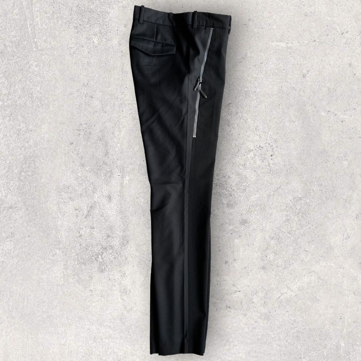 Balenciaga Nicolas Ghesquière Archive Zip Details Woven Contrast Pants Size US 32 / EU 48 - 5 Thumbnail