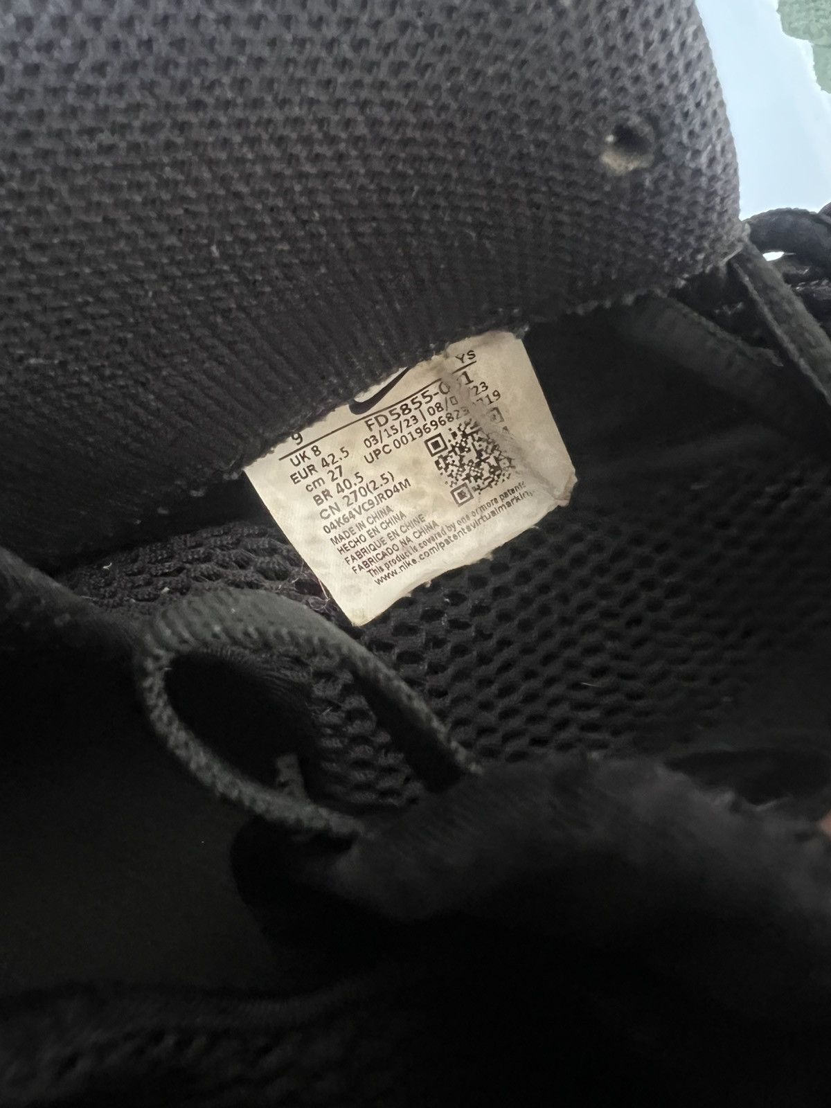 Nike Black Nike foam posite Size US 9 / EU 42 - 7 Thumbnail
