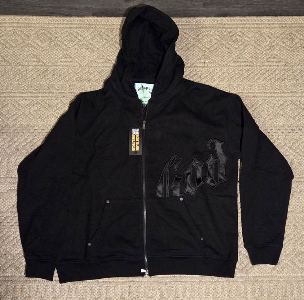 Godspeed Godspeed Black Satin OG Logo V2 Sweatsuit SIZE LARGE NWT Size US L / EU 52-54 / 3 - 2 Thumbnail