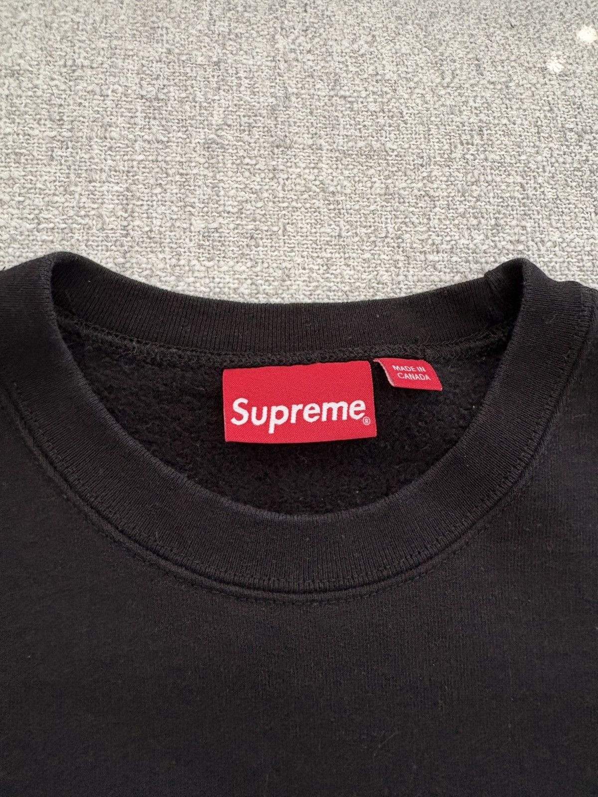 Supreme Supreme Small Box Crewneck “Black” Size US M / EU 48-50 / 2 - 3 Thumbnail