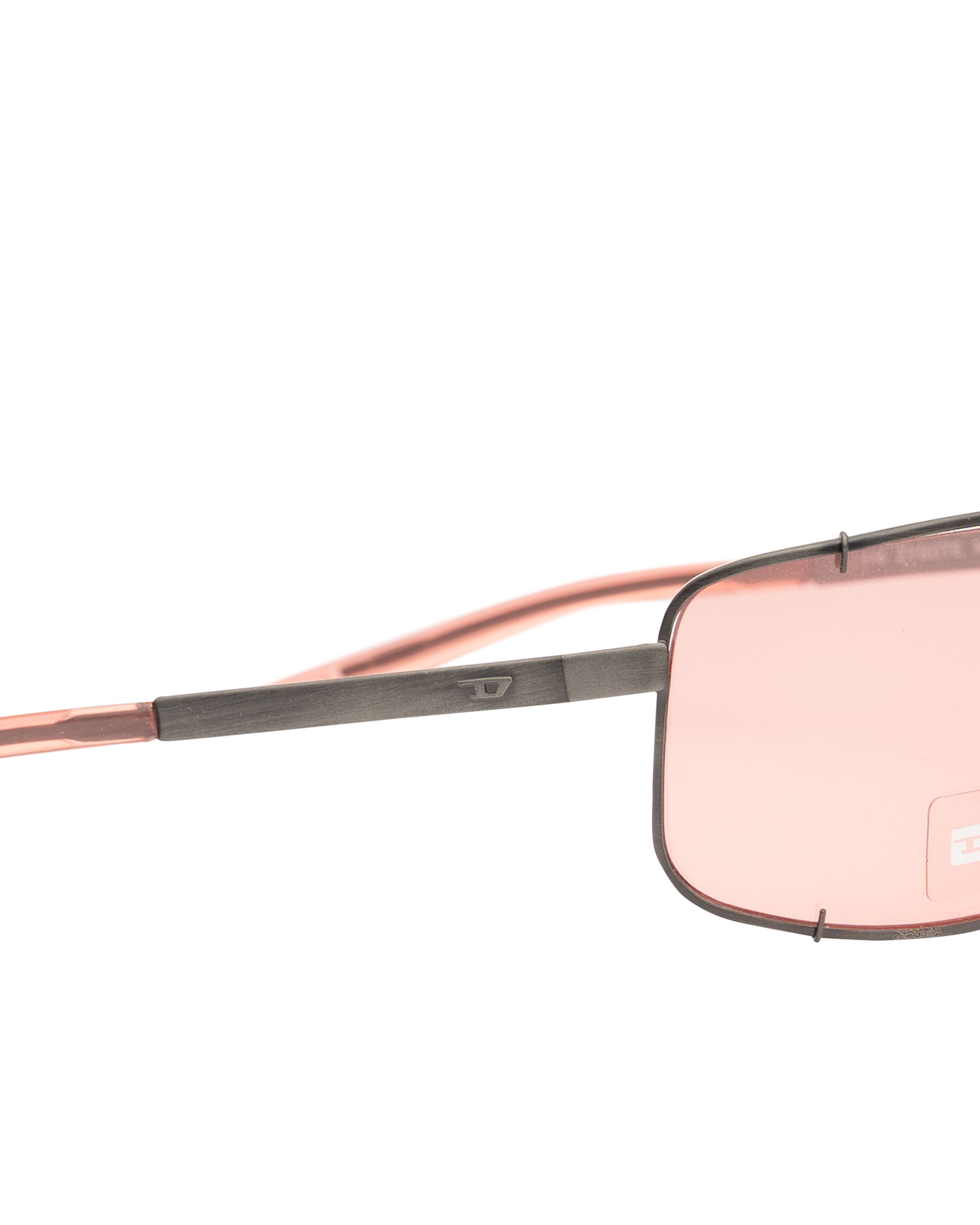 Diesel Diesel '90s Red Lens Wraparound Sunglasses Size ONE SIZE - 2 Thumbnail