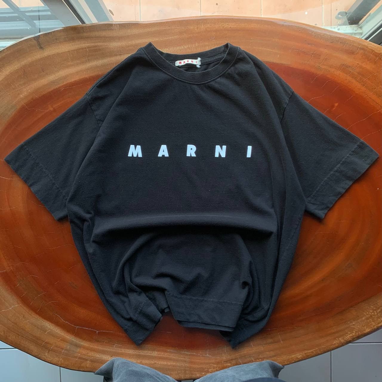 Marni Marni Big Logo Printed S/S Tee Size US XL / EU 56 / 4 - 1 Thumbnail