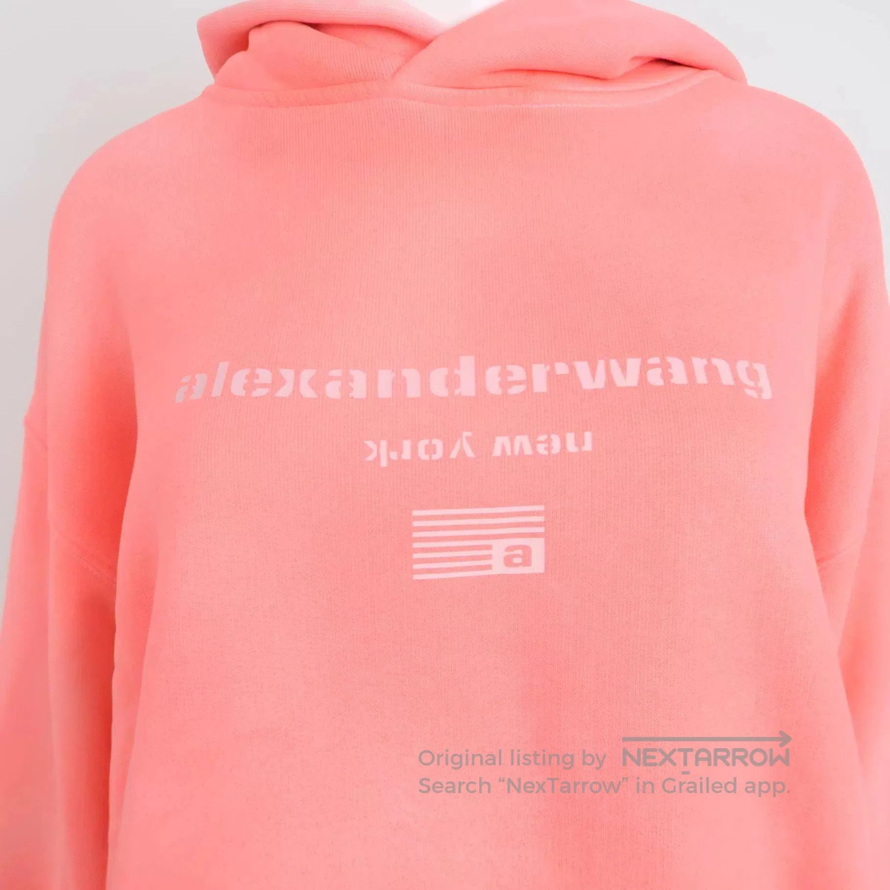 Alexander Wang Alexander Wang Cotton Logo Hoodie S. Size S / US 4 / IT 40 - 3 Thumbnail