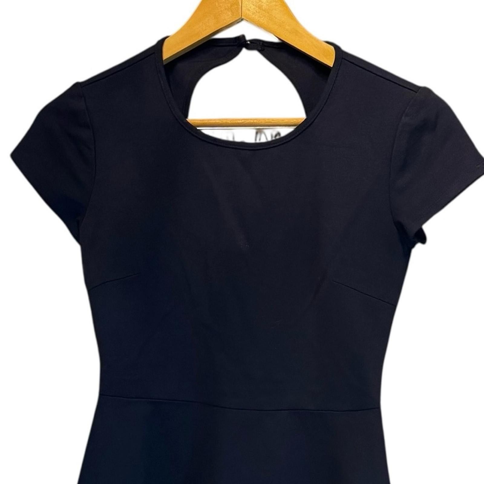 Designer B. Darlin. Fit and Flare Blue Cut-Out Dress. Size 5/6. Size M / US 6-8 / IT 42-44 - 7 Thumbnail