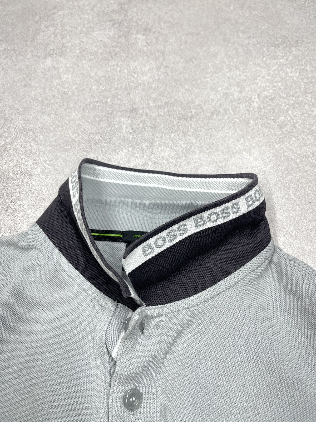 Hugo Boss Mens Hugo Boss Paddy Polo T Shirt Grey Size XL Size US XL / EU 56 / 4 - 6 Thumbnail