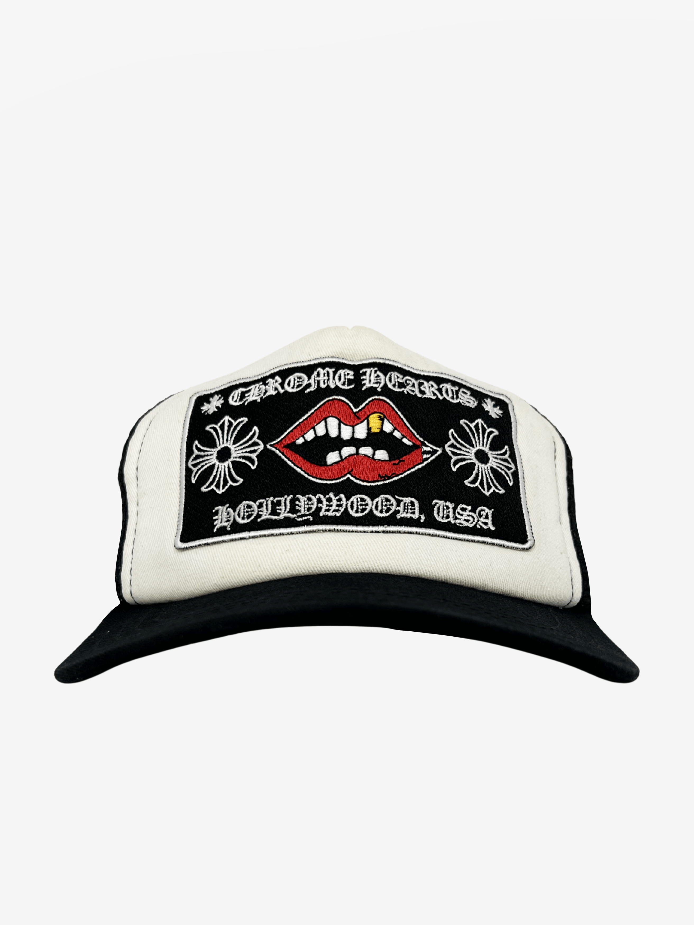 Chrome Hearts Chrome Hearts Matty Boy White Chomper Trucker Hat Size ONE SIZE - 1 Thumbnail