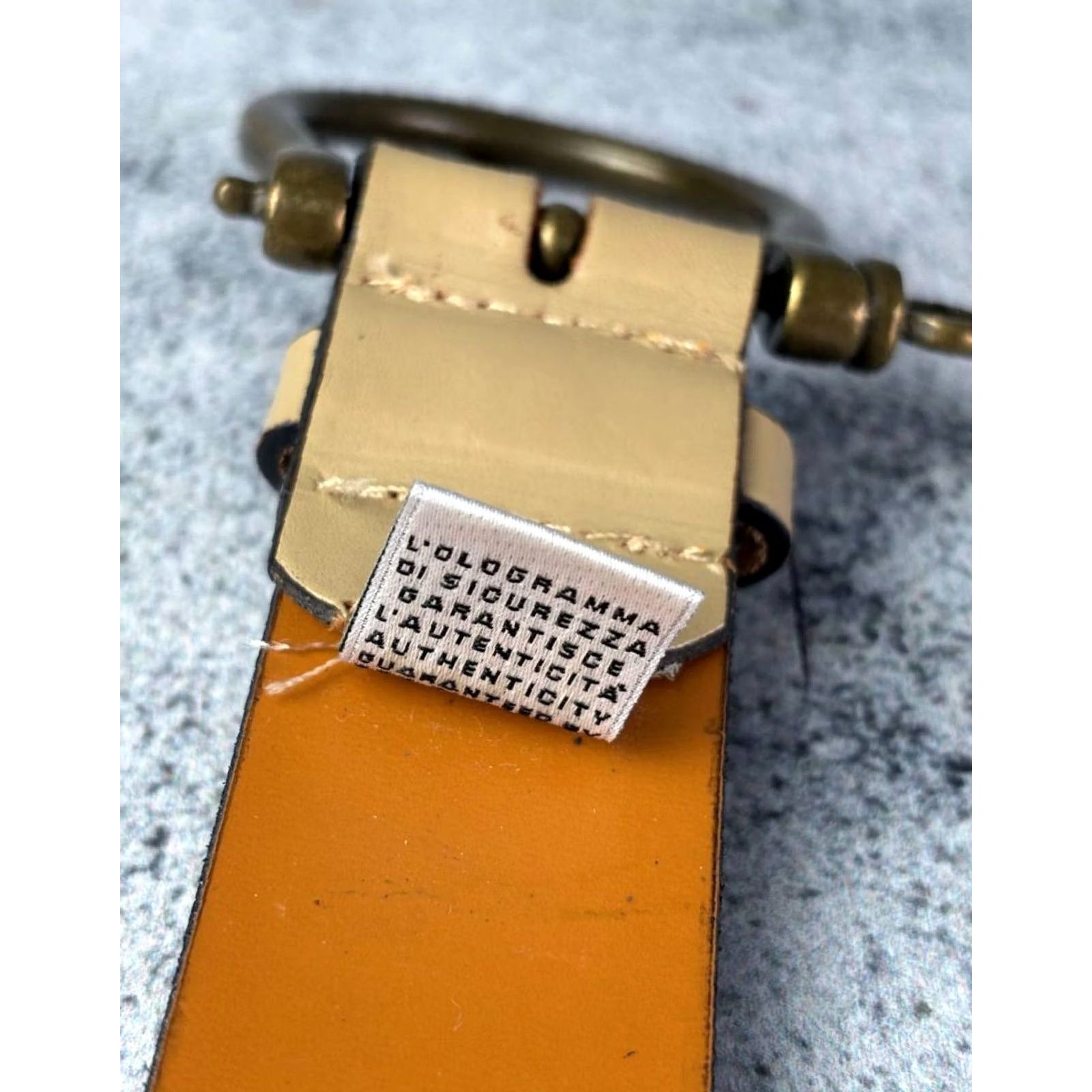 Diesel VINTAGE Diesel Leather Belt Belt Women One Size Brown Logo 90s London Waist Belt Mens Womens Girls Size ONE SIZE - 5 Thumbnail