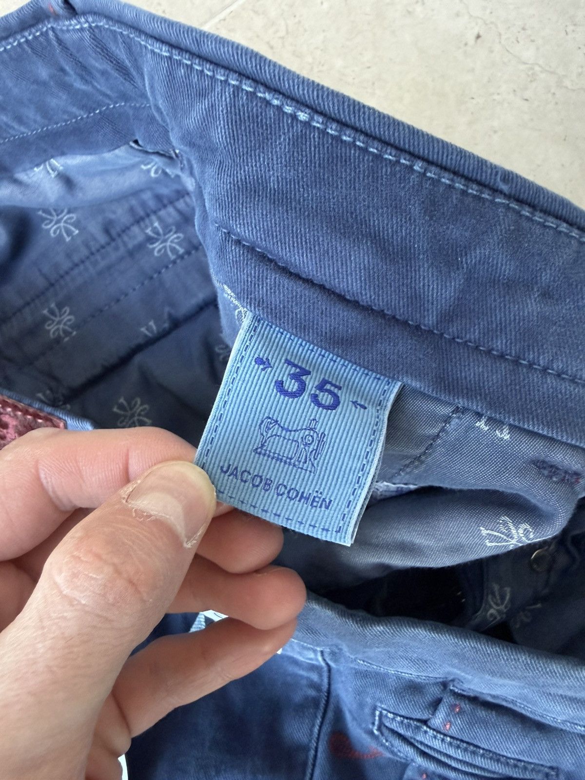 Jacob Cohen JACOB COHEN Comfort Bobby Chino Pants Size US 35 - 5 Thumbnail