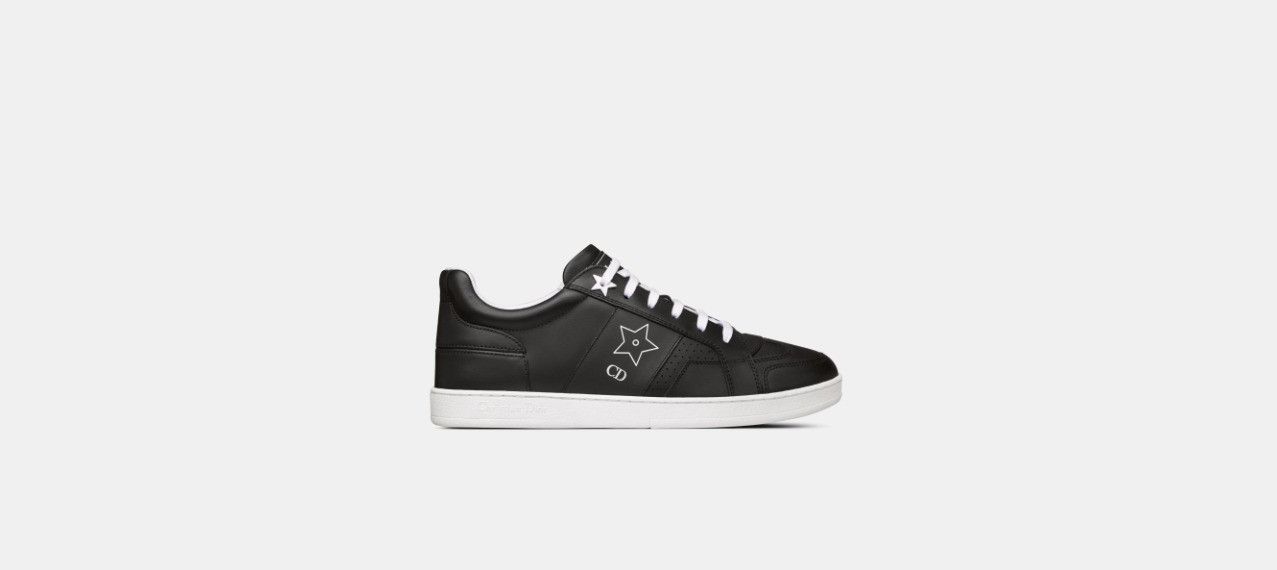 Dior o1w1db10724 Dior Star Sneakers in Black/White Size US 8 / IT 38 - 1 Thumbnail