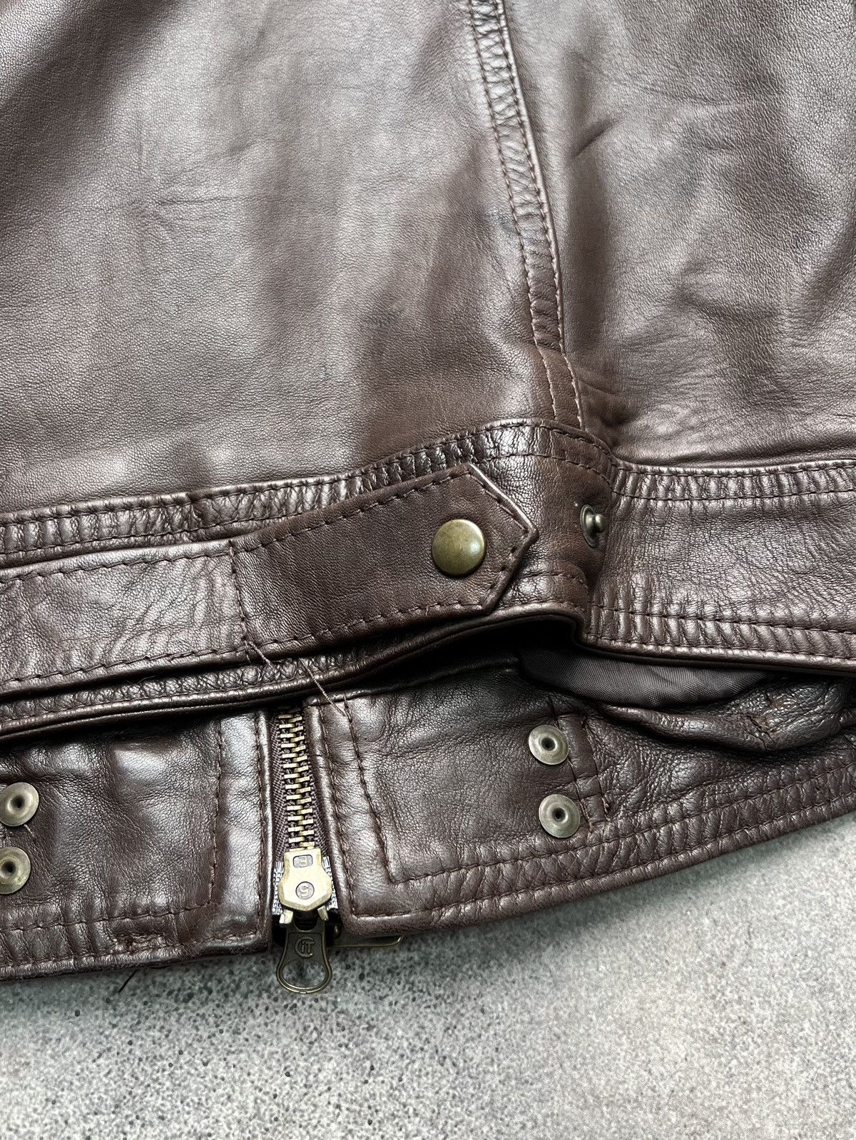 Vintage Vintage boho avant garde gorgeous leather belted jacket Size XS / US 0-2 / IT 36-38 - 9 Thumbnail