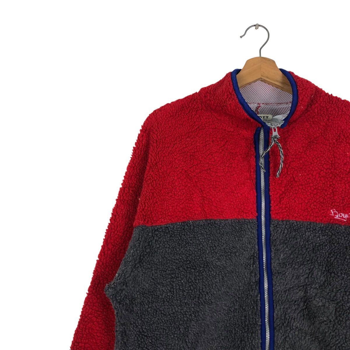 Boycott 📌Vintage Fleece Dip Pile Sherpa Jacket Multi Colour Boycott Size US M / EU 48-50 / 2 - 8 Thumbnail