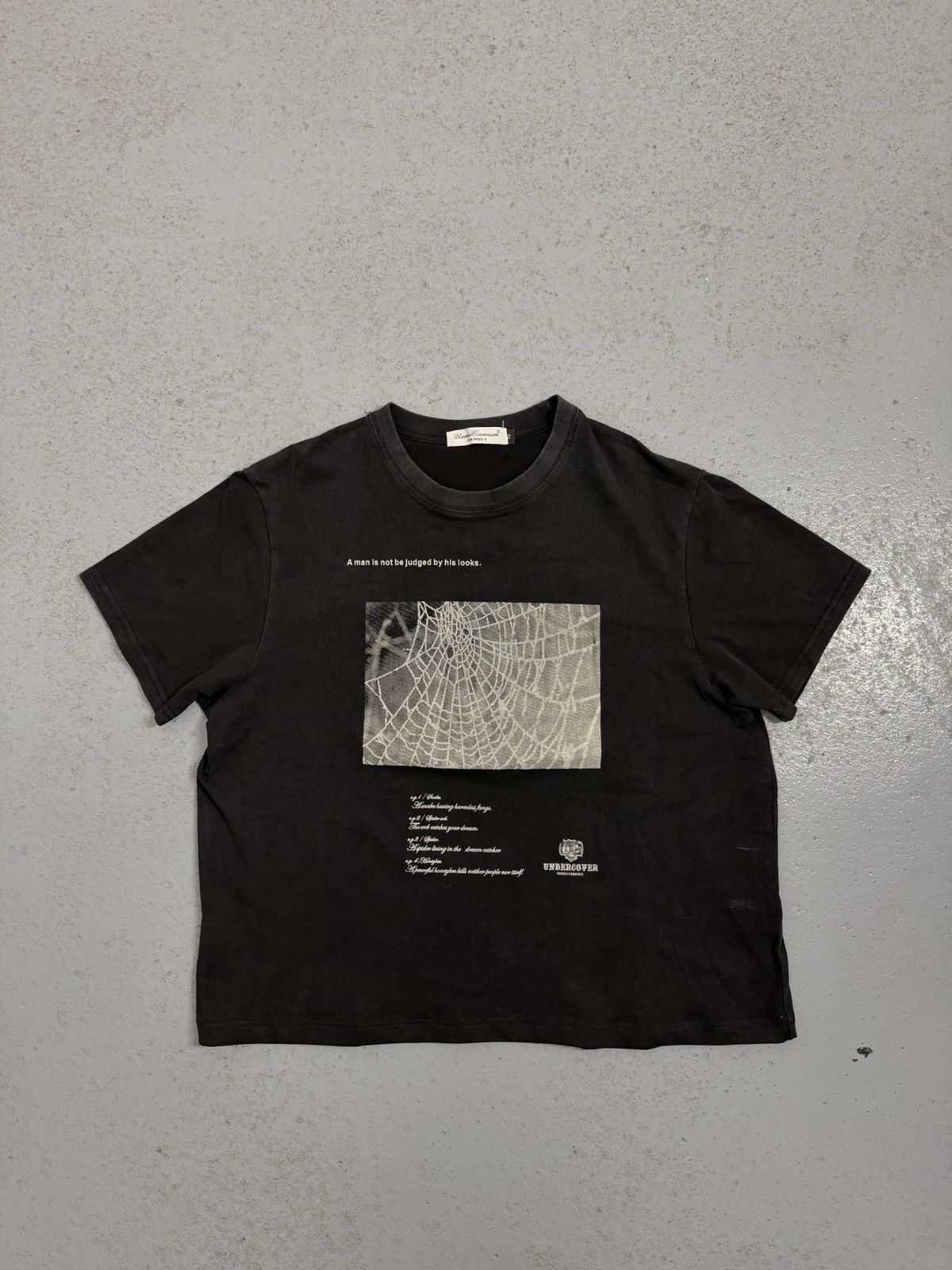 Undercover Undercoverism Spider Poetry T-Shirt Size US S / EU 44-46 / 1 - 1 Thumbnail