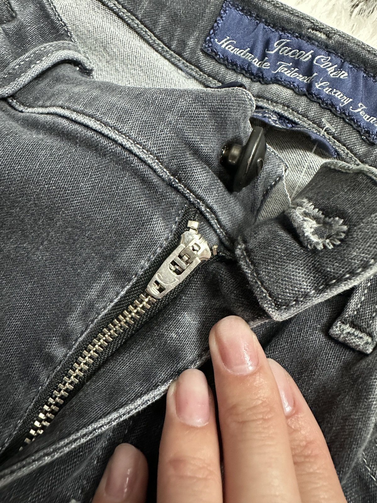 Jacob Cohen Jacob Cohen jeans vintage handmade Size 29" - 7 Thumbnail