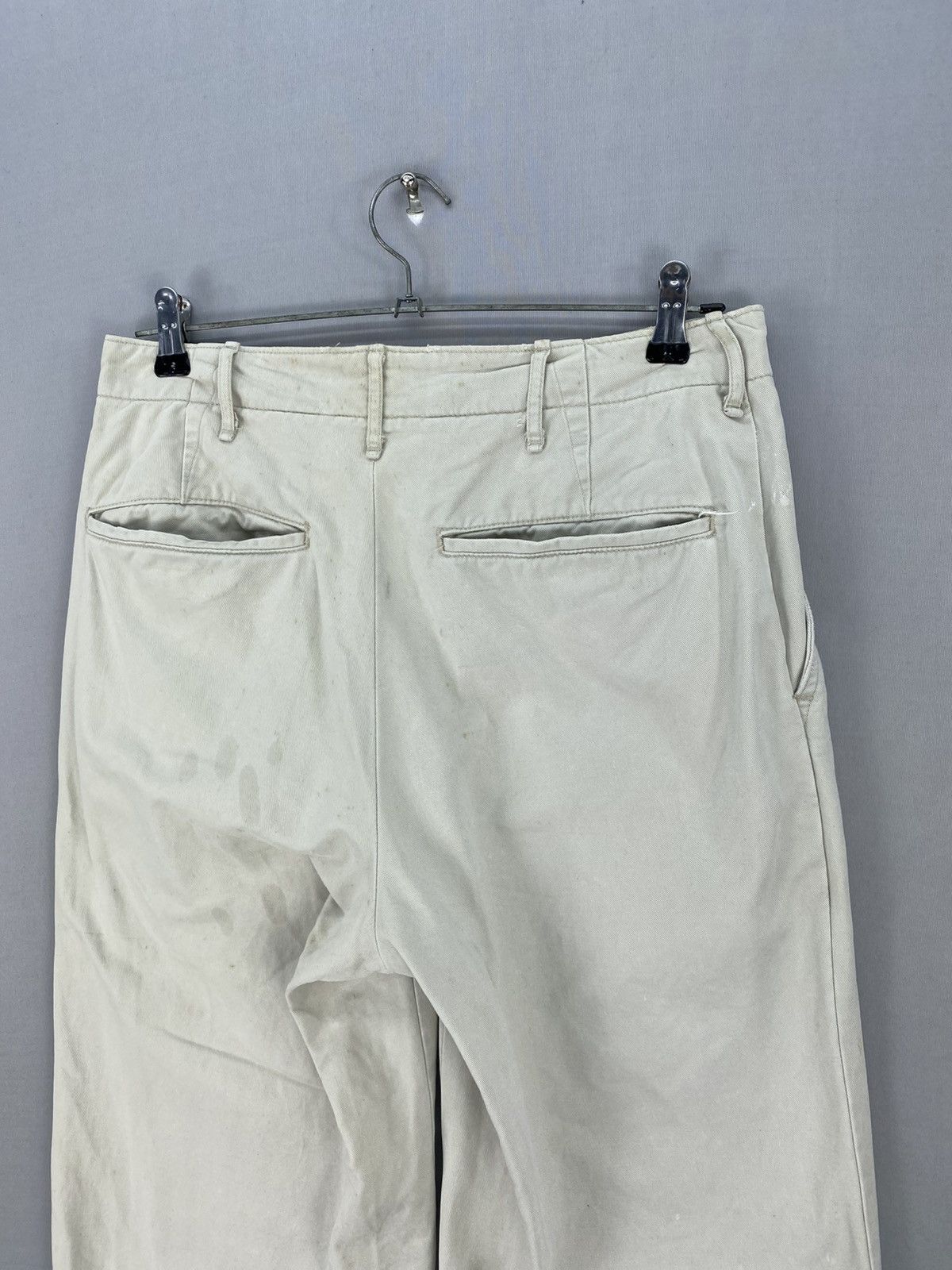 Levi's Vintage 90’s Levi’s Iconic 1970s US Army Khaki Trouser Pants Size US 30 / EU 46 - 6 Thumbnail