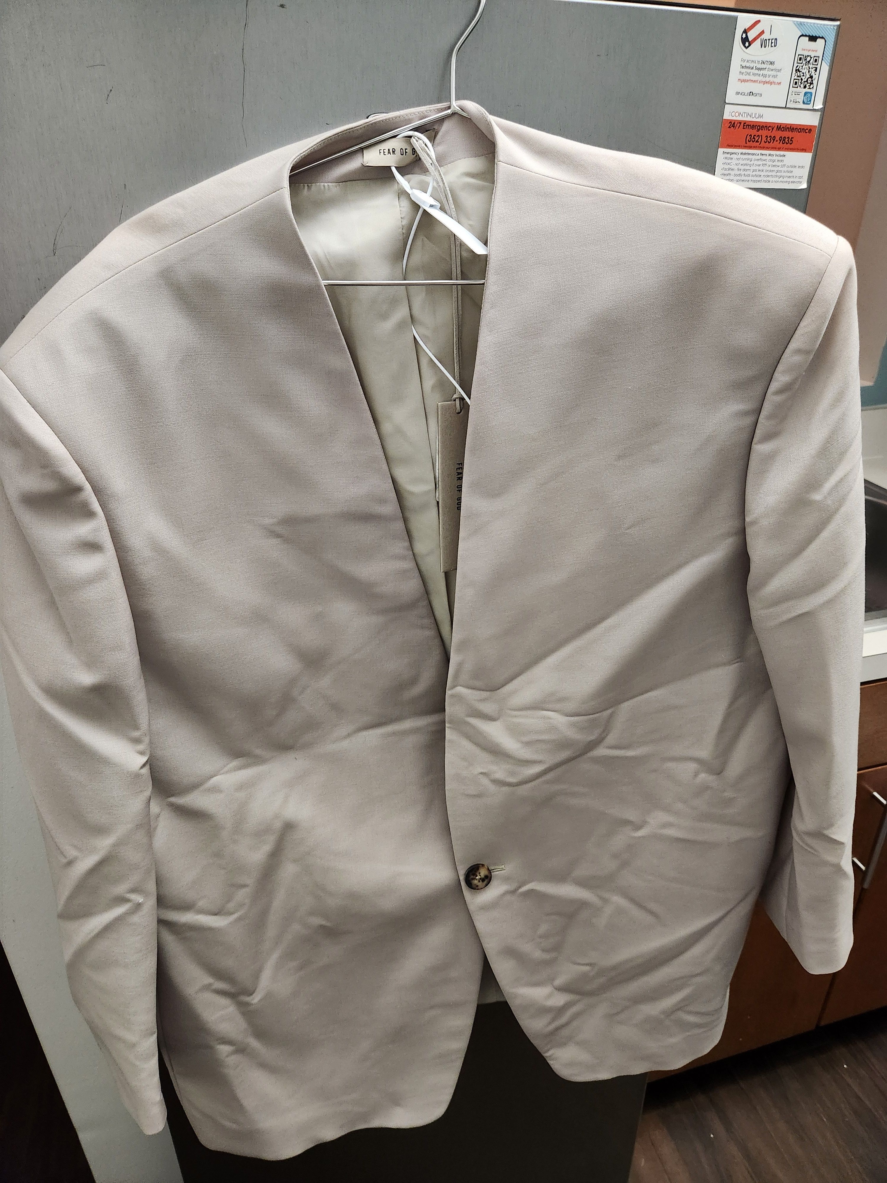 Fear of God Fear of God eternal mohair blazer Size 50R - 1 Thumbnail