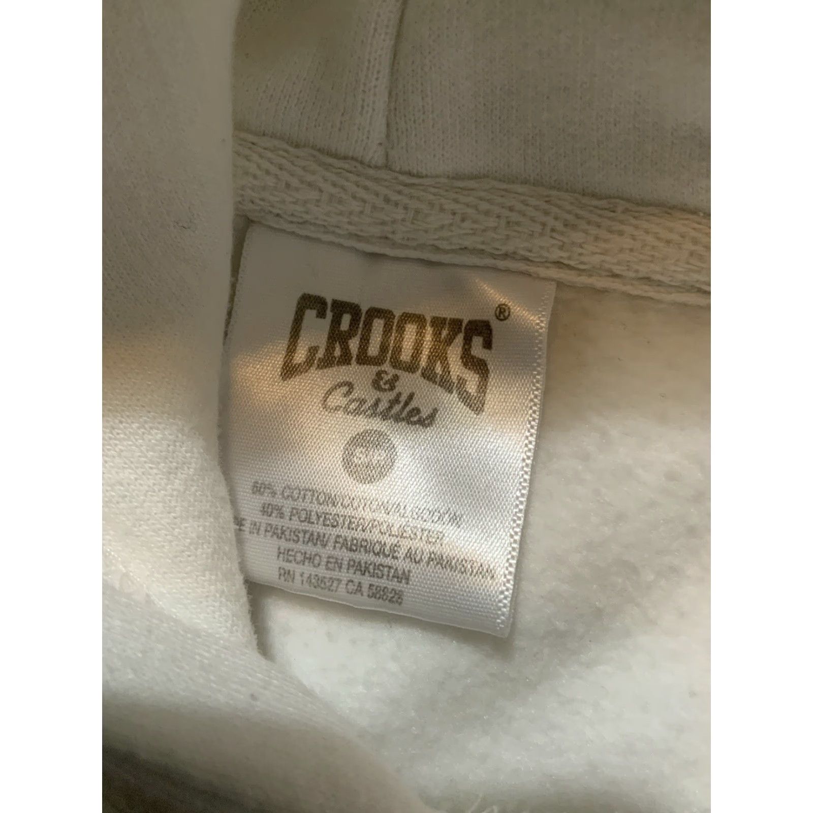 Crooks & Castles Crooks & Castles X Death Row Records Snoop Dogg White Pullover Hoodie Men S Size US S / EU 44-46 / 1 - 6 Thumbnail