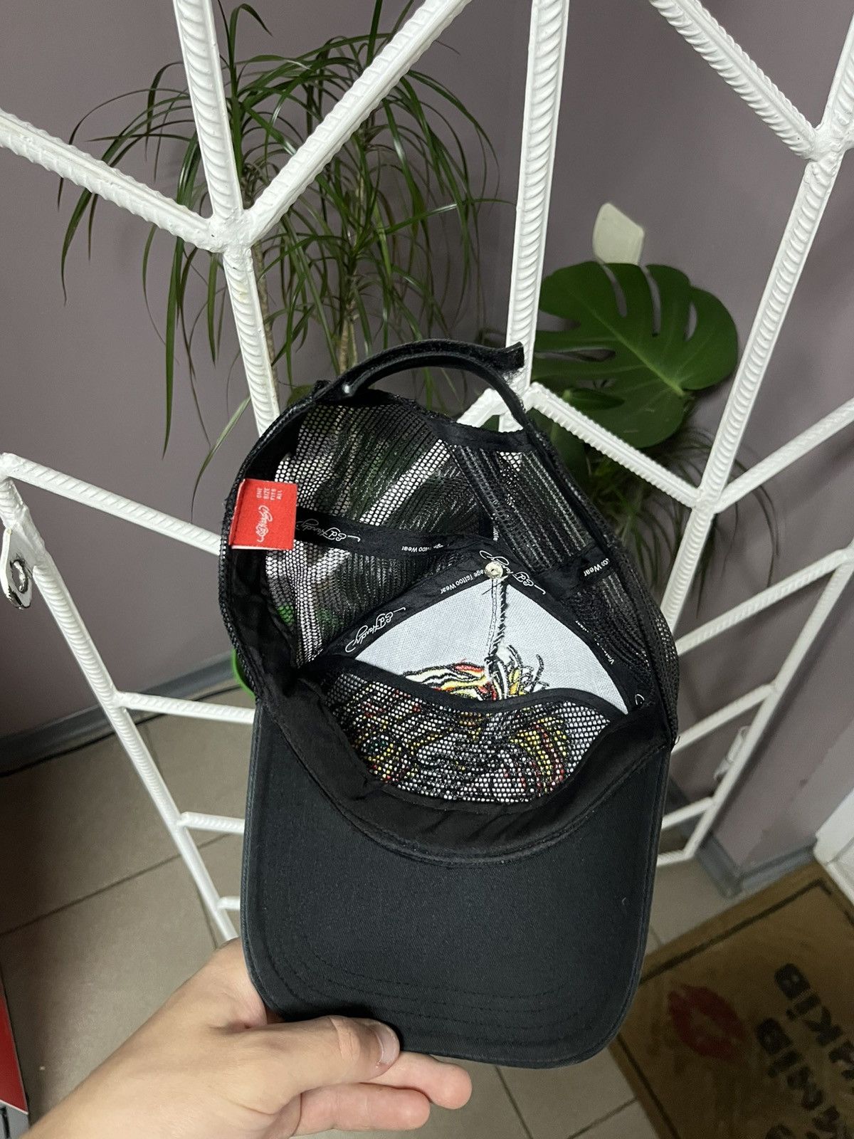 Christian Audigier × Ed Hardy × Vintage Rare Vintage Ed Hardy Tiger Cap Size ONE SIZE - 4 Thumbnail