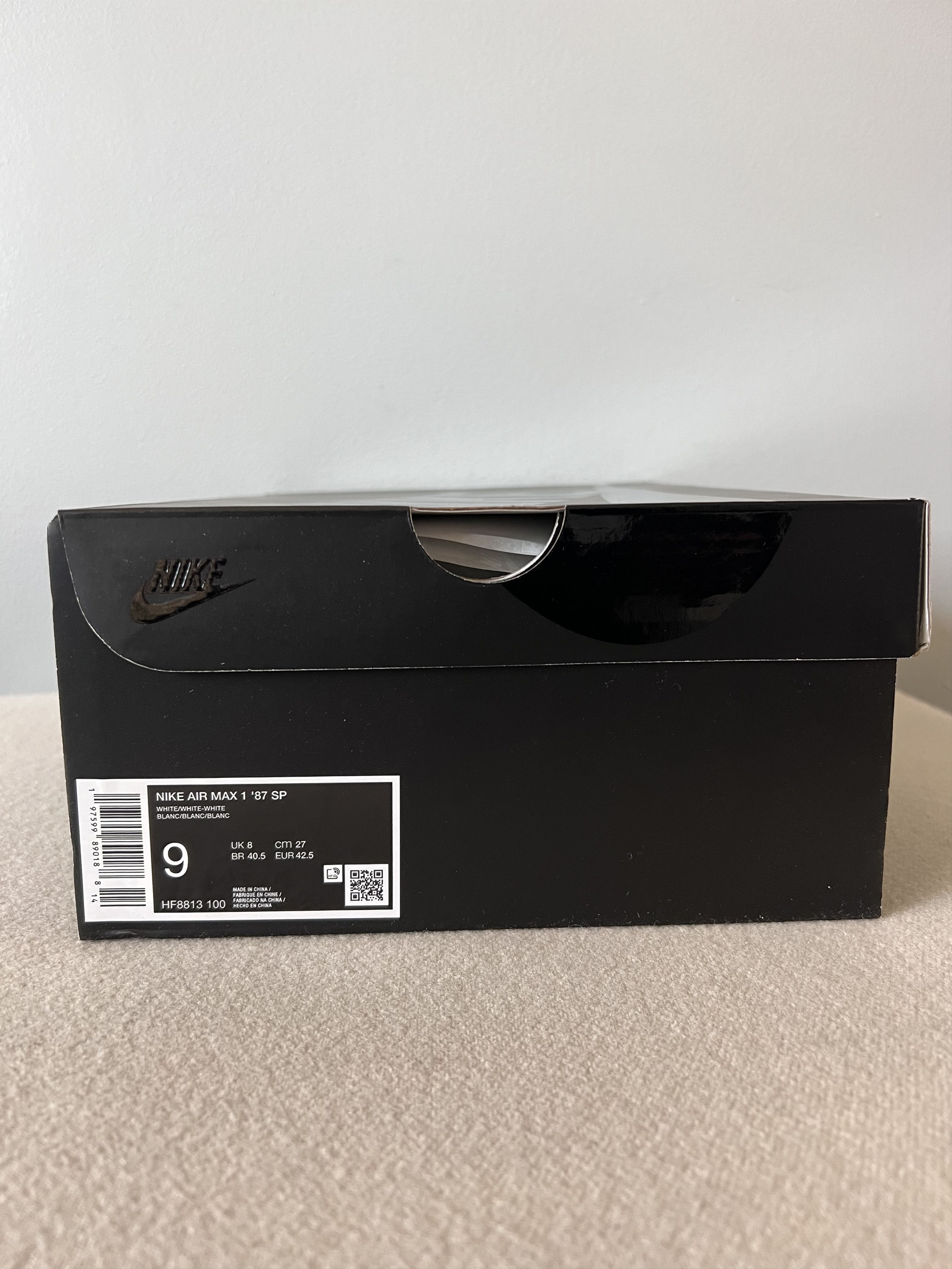 Nike × Supreme Supreme Nike Air Max 1 '87 SP in White Size US 9 / EU 42 - 7 Thumbnail