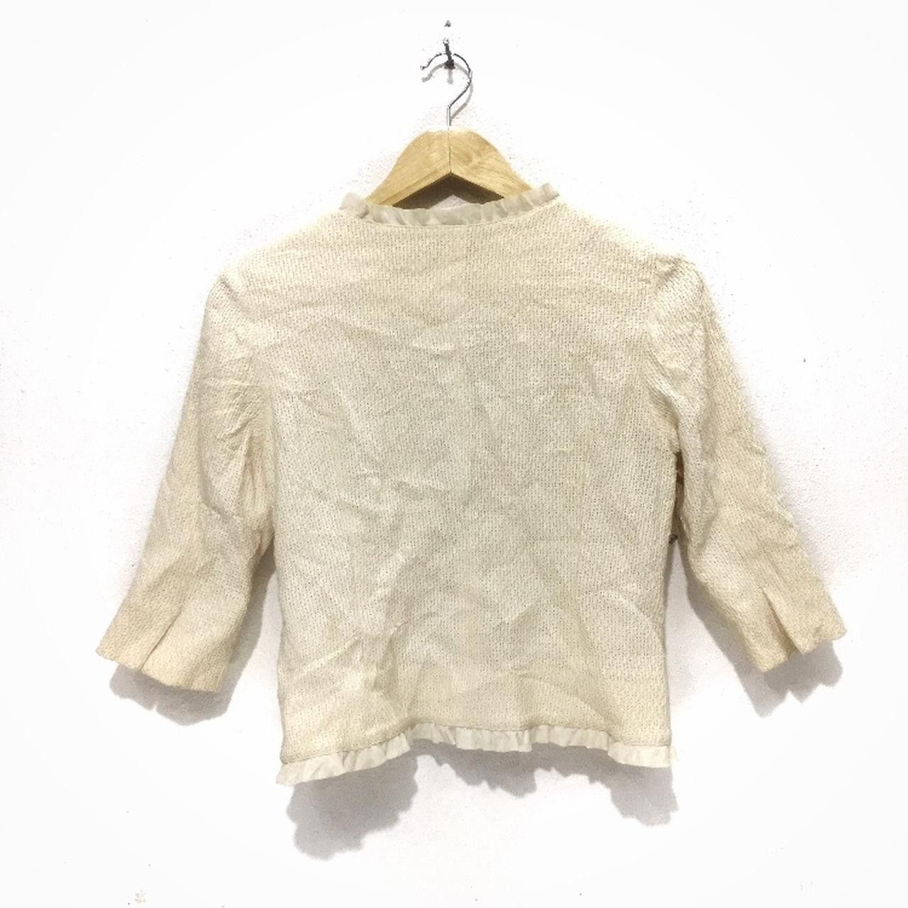 Vintage Vintage JOSEPH PECK Cardigan Blouse Jacket Coat Size S / US 4 / IT 40 - 3 Thumbnail