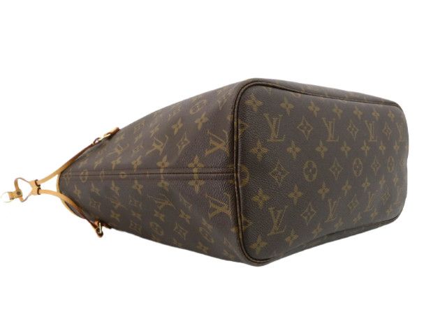 Louis Vuitton Louis Vuitton Neverfull MM Monogram Canvas Brown Tote Bag Size ONE SIZE - 5 Thumbnail