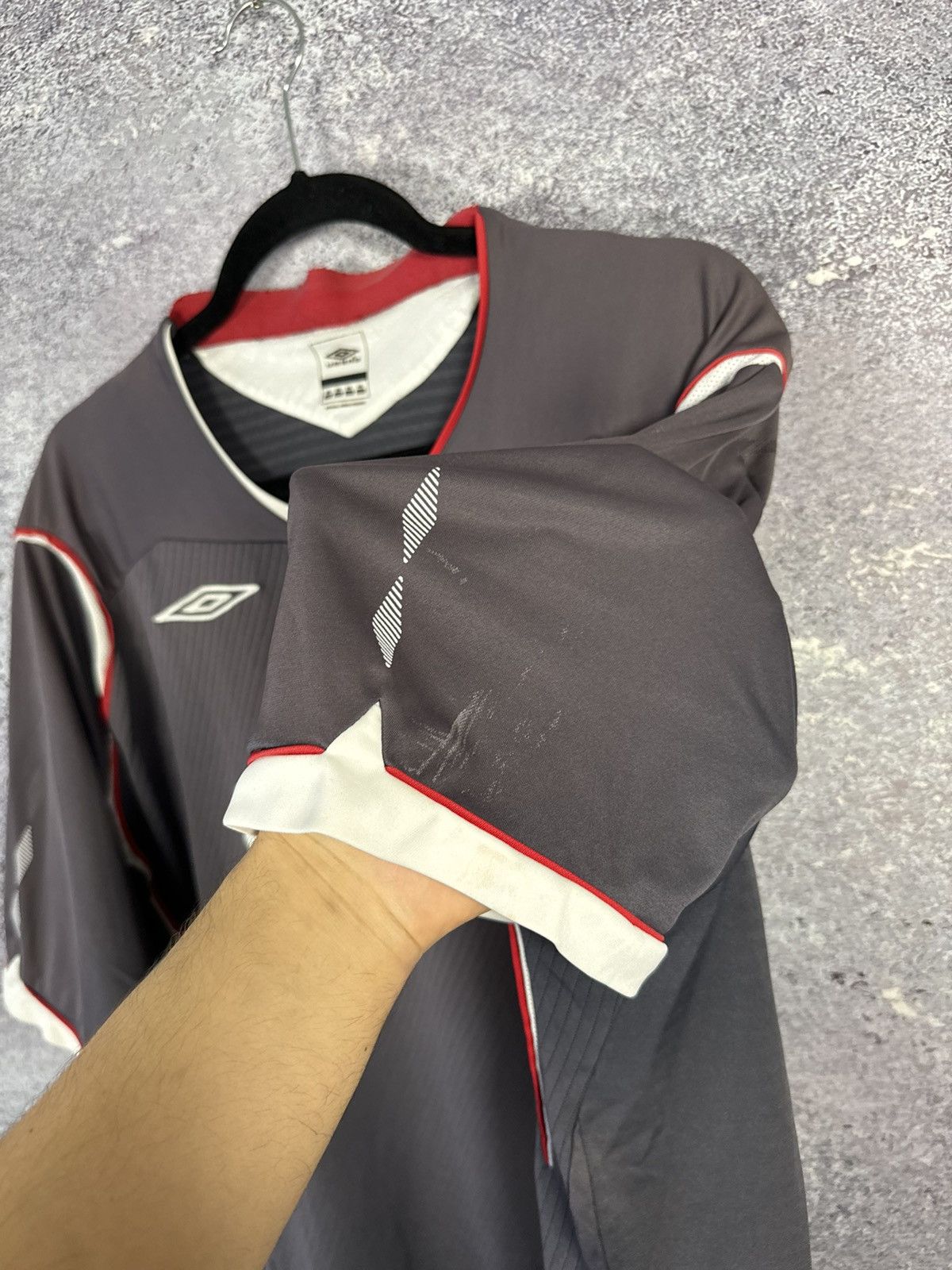 Umbro × Vintage Vintage Southampton 2008/09 Umbro Jersey Blokcore Size US XXL / EU 58 / 5 - 11 Thumbnail