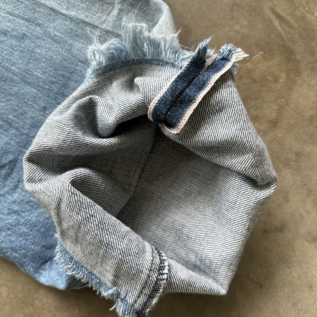 Levi's W30 Vintage Levi’s 503B Selvedge Distressed Faded Denim Jean Size US 30 / EU 46 - 19 Thumbnail