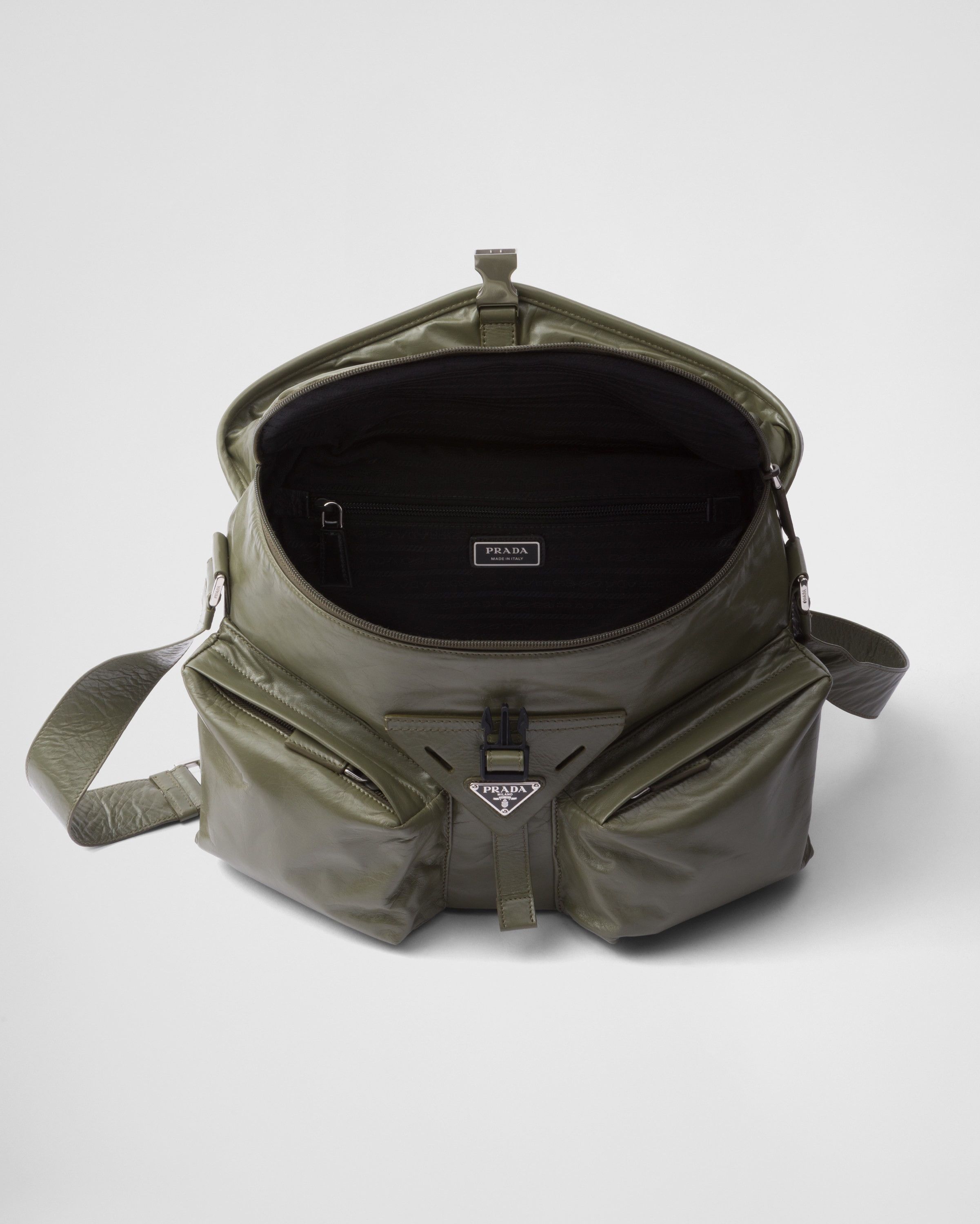 Prada o1la1rc1a0925 Size: OS / Leather Shoulder Bag in Green Size ONE SIZE - 5 Thumbnail