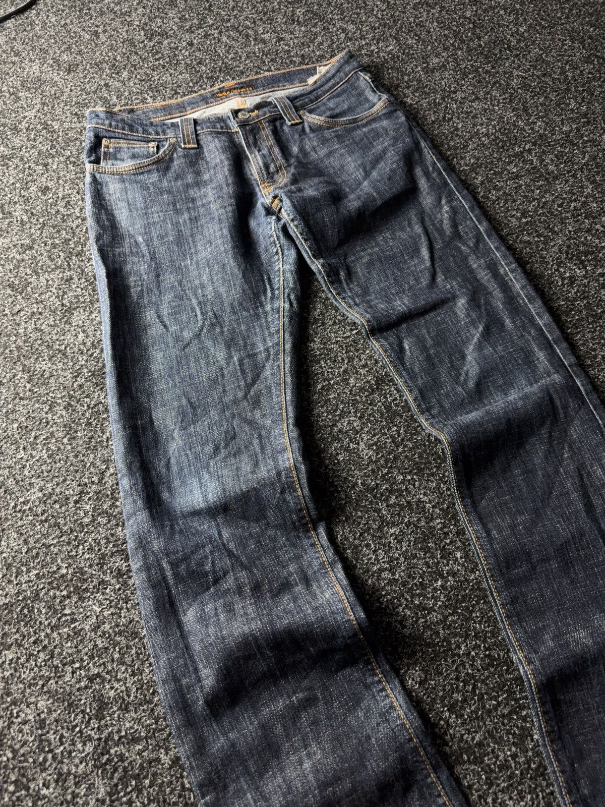 Nudie Jeans Designer Nudie Jeans Japanese style Slim Fit Denim Pants Size US 32 / EU 48 - 5 Thumbnail