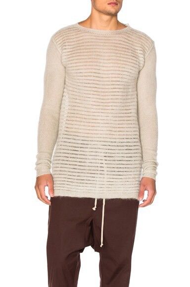 Rick Owens F/W 16 “MASTODON” Ribbed Mohair Sweater Rick Owens Size US L / EU 52-54 / 3 - 2 Thumbnail