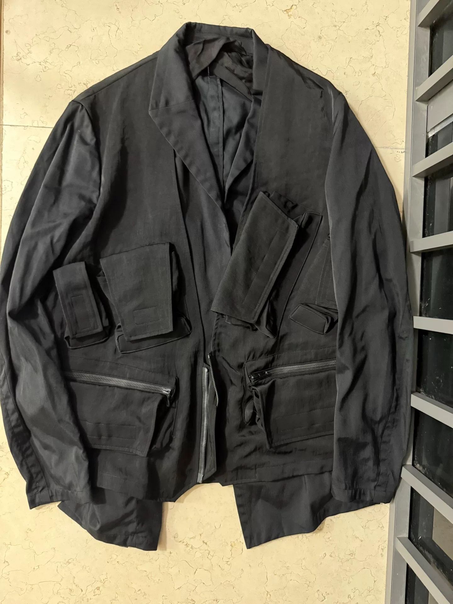 Julius Julius Layered Techwear Blazer Jacket Size US L / EU 52-54 / 3 - 1 Thumbnail