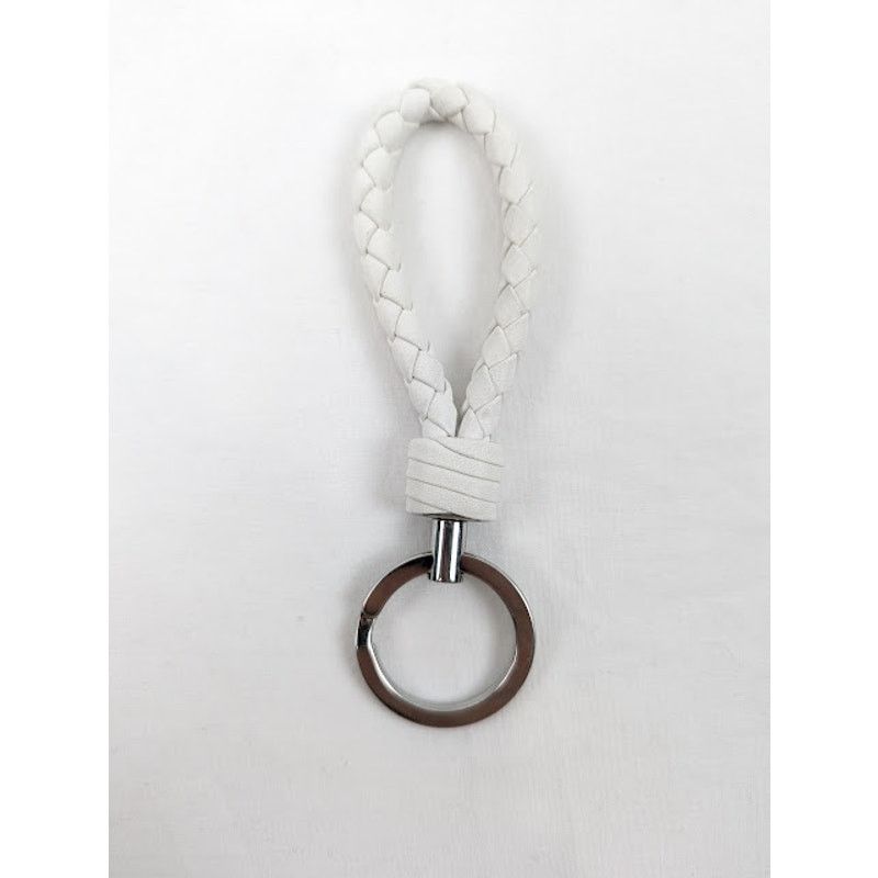Bottega Veneta o1rshd1 Size: OS / Key Ring in White Size ONE SIZE - 5 Thumbnail