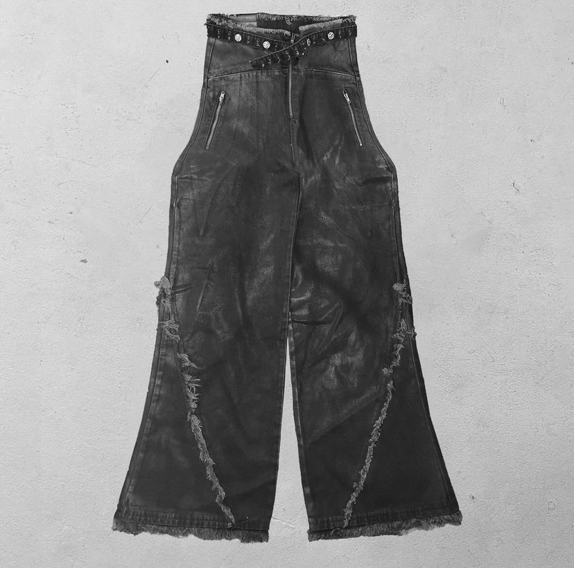 Other Rustial Symmetric Cut Waxed Denim Size US 36 / EU 52 - 1 Thumbnail