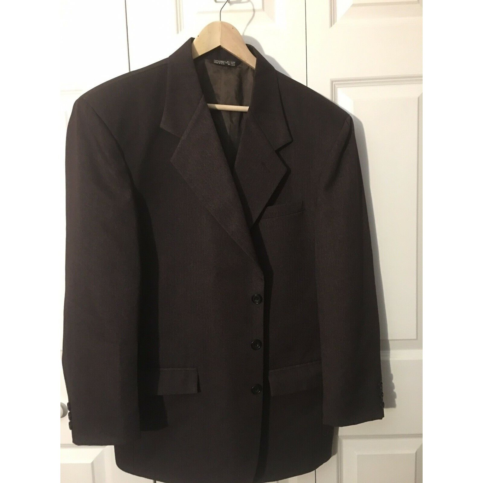 Falcone FALCONE Men's Suit JACKET -Size 44 REGULAR, 3 BUTTON, COLOR- Size 44R - 1 Thumbnail