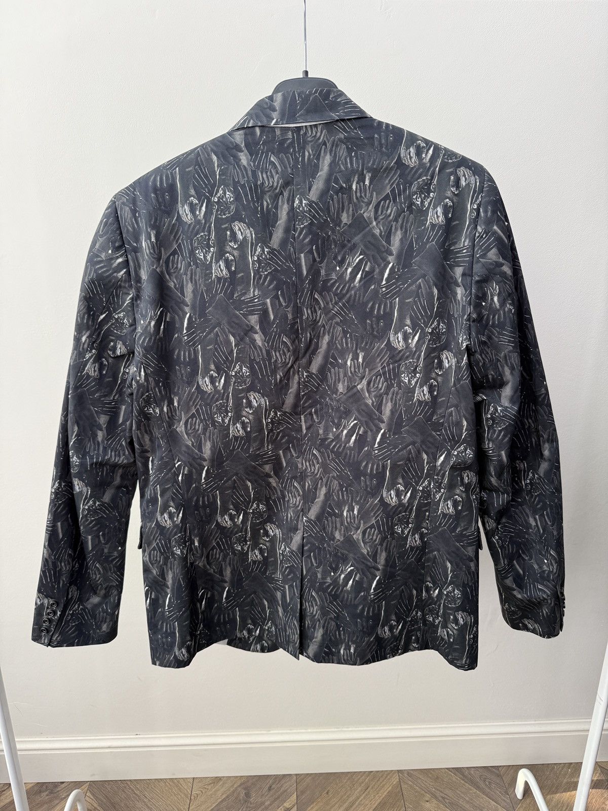 Diesel Vintage Diesel Blazer Jacket Abstract Graphic Print Size 50R - 9 Thumbnail