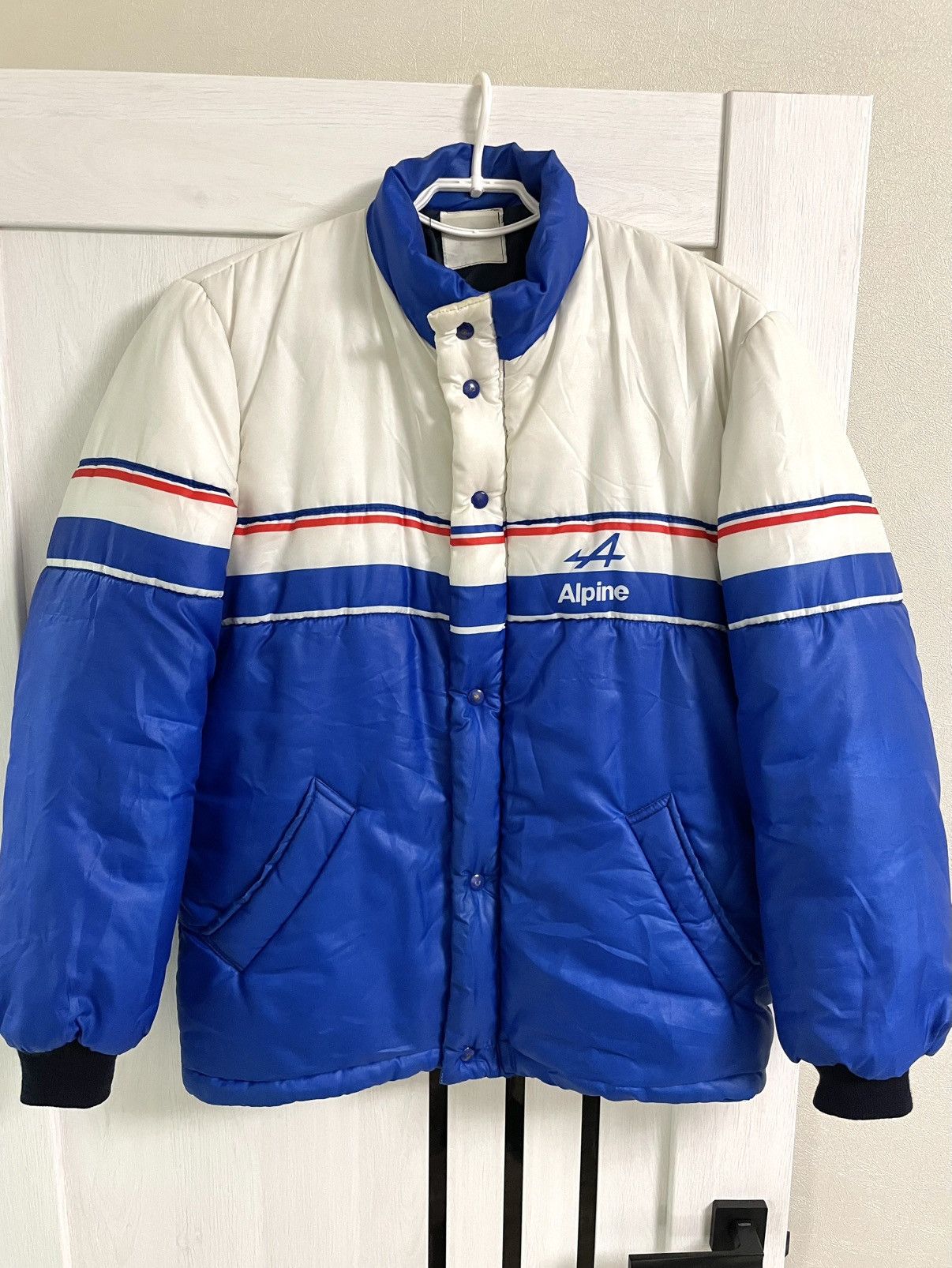 Formula 1 Vintage 80s Alpine Formula One F1 Team Renault Racing Jacket Size US M / EU 48-50 / 2 - 6 Thumbnail