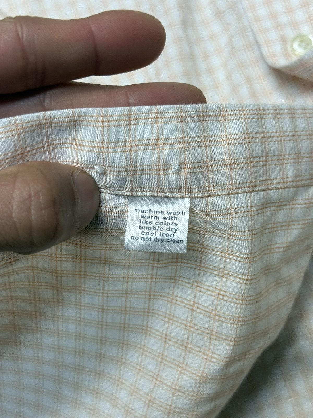 Paul Fredrick Paul Fredrick Non-Iron Two-Ply Cotton Broadcloth Shirt Size US M / EU 48-50 / 2 - 5 Thumbnail