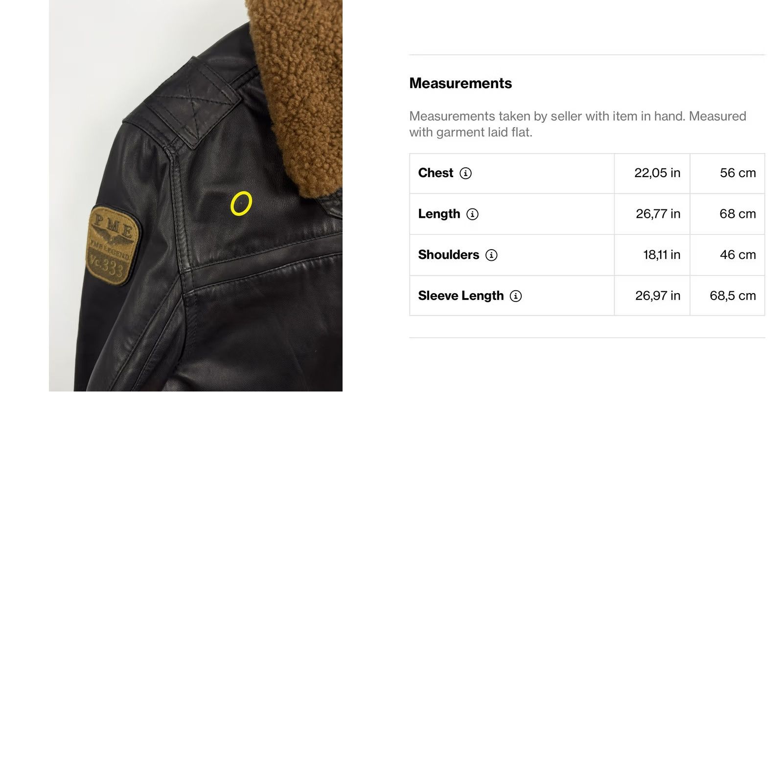 Vintage PME Legend A-28 Hudson Lockheed Sheep Leather Bomber Jacket S Mens Black Jacket Size US S / EU 44-46 / 1 - 11 Thumbnail