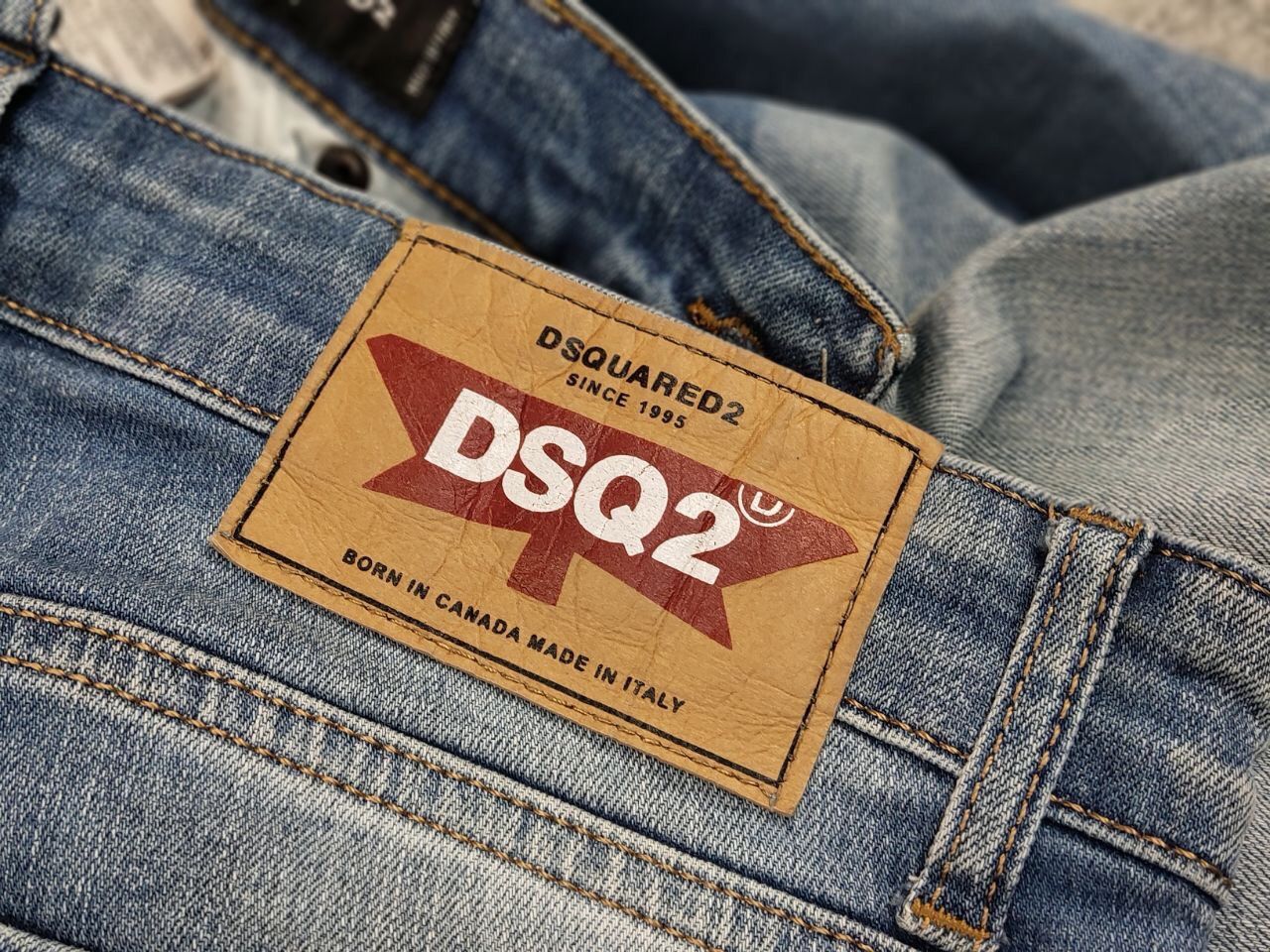 Dsquared2 Vintage 90s Dsquared2 authentic Distressed Paint Denim Jeans Size US 32 / EU 48 - 17 Thumbnail