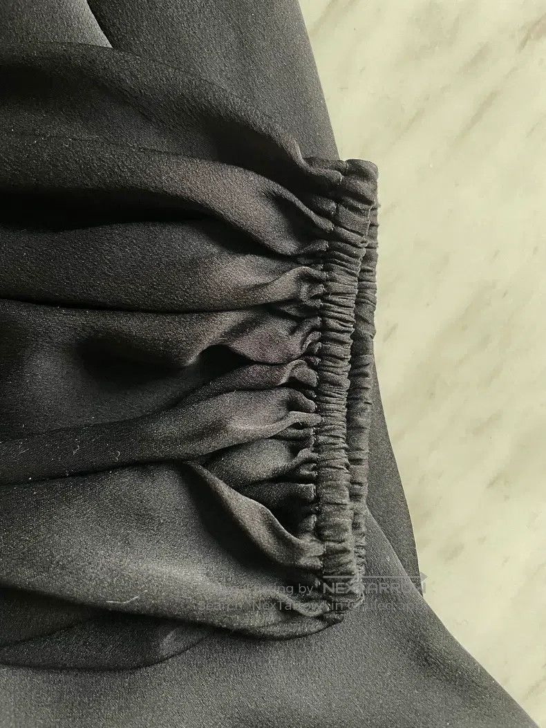 The Row The Row Black silk shirt with lantern sleeves Size XS / US 0-2 / IT 36-38 - 5 Thumbnail