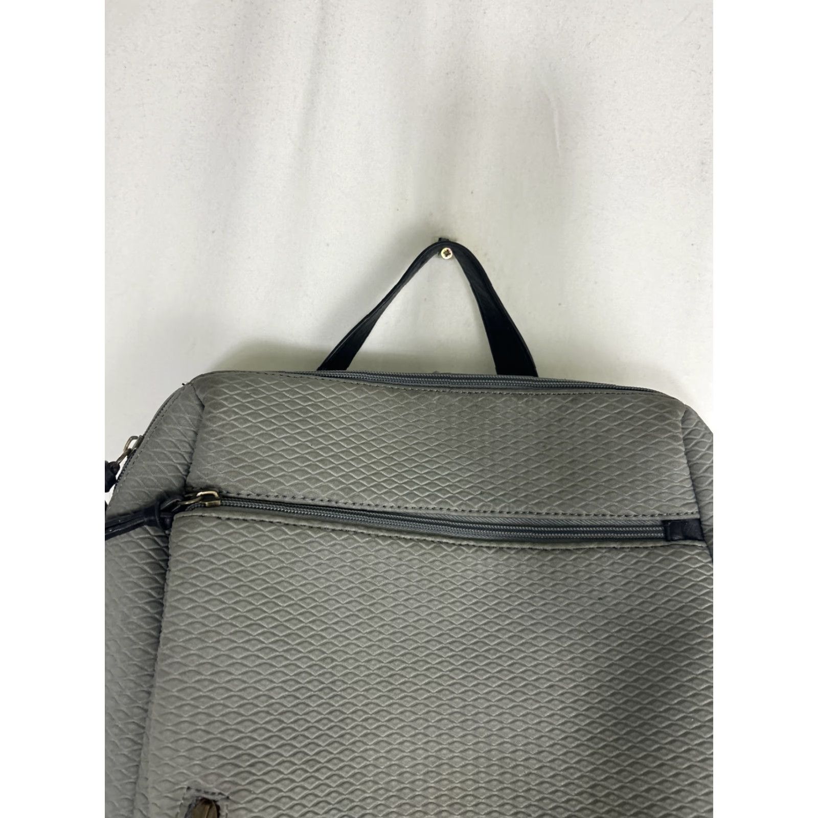 The Sak The Sak Elliott Lucca Olvera Backpack Gray Textured Medium Women Size ONE SIZE - 7 Thumbnail