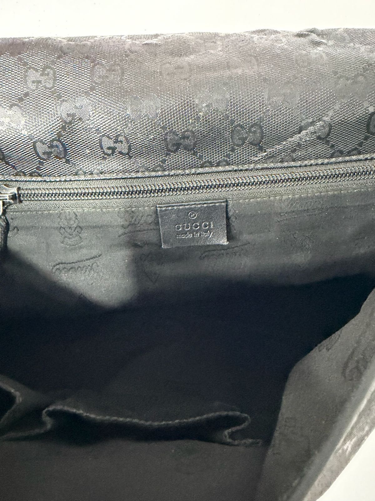 Gucci Gucci Double Buckle Mens Messenger Bag GG Imprime Medium Size ONE SIZE - 7 Thumbnail