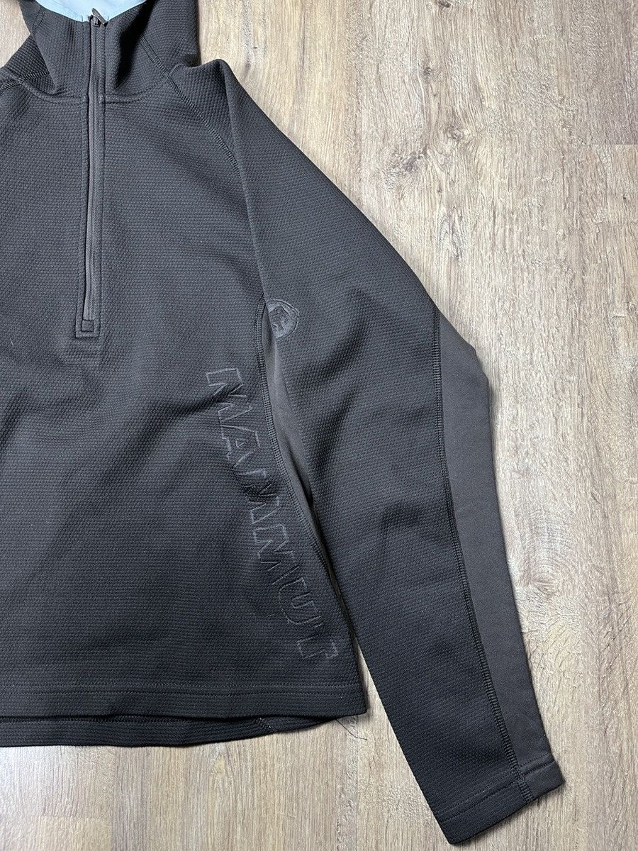 Mammut ➕ brown ninja zip tech hoodie shell mammut gorpcore y2k Size M / US 6-8 / IT 42-44 - 3 Thumbnail