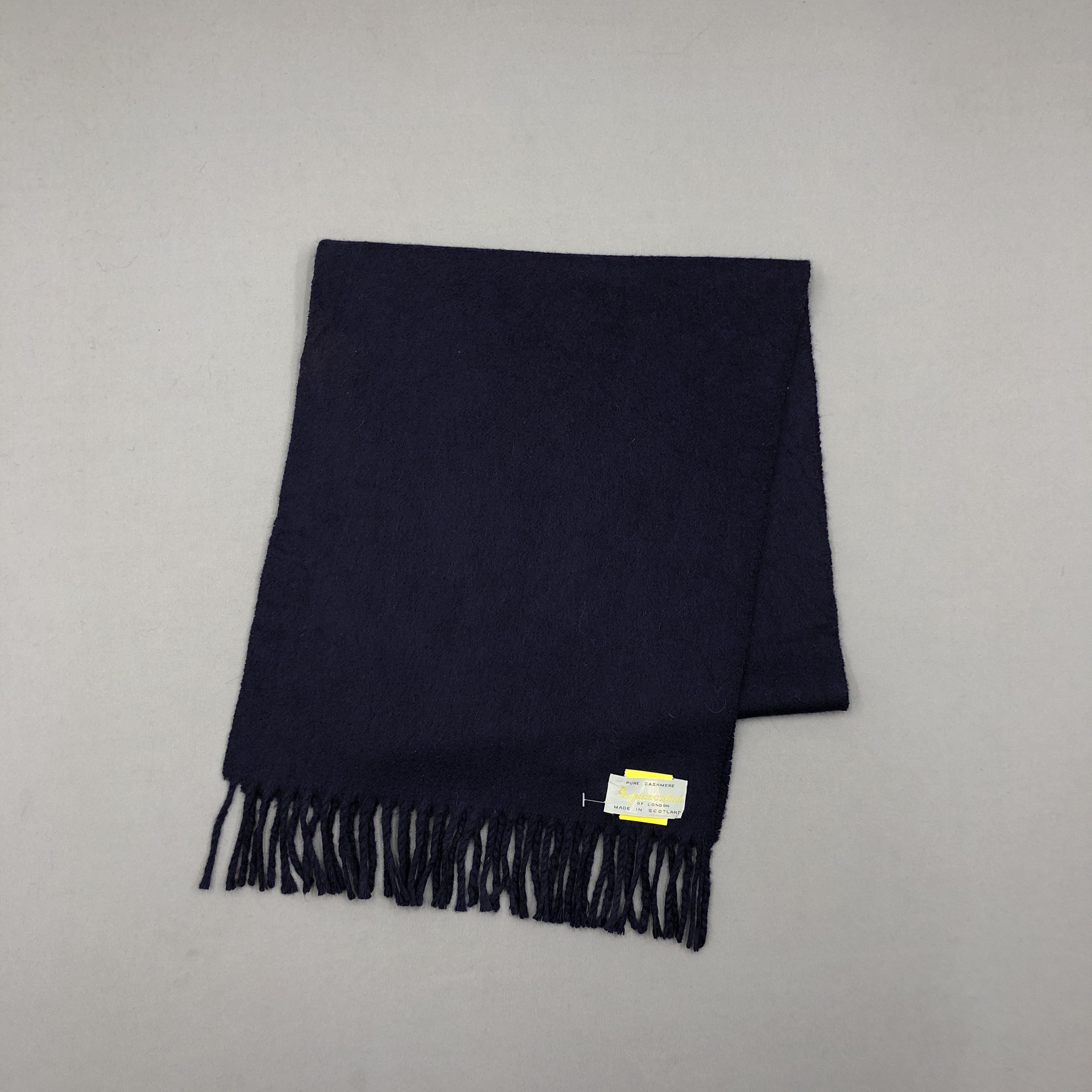Aquascutum Vintage Aquascutum Scarf Muffler Wool Cashmere Scarves Size ONE SIZE - 3 Thumbnail