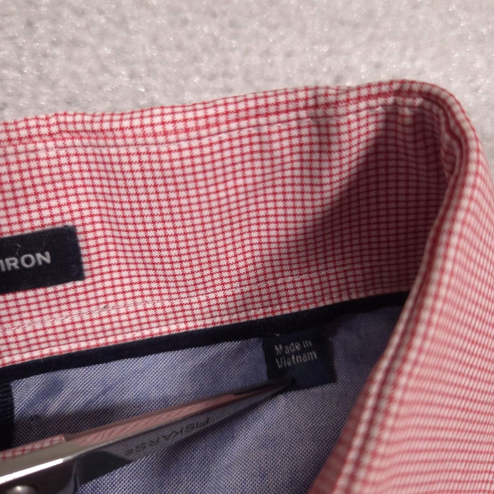 Tommy Hilfiger Tommy Hilfiger Dress Shirt Mens 17.5 34/35 Pink Slim Fit Non-Iron Long Sleeve Shirt Mens Pink Slim Fit Non-Iron Long Sleeve Dress Shirt Size 48R - 7 Thumbnail